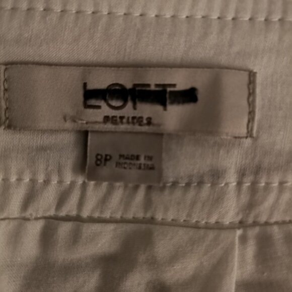 Loft Petites Ladies A Line Short Skirt - Picture 3 of 5